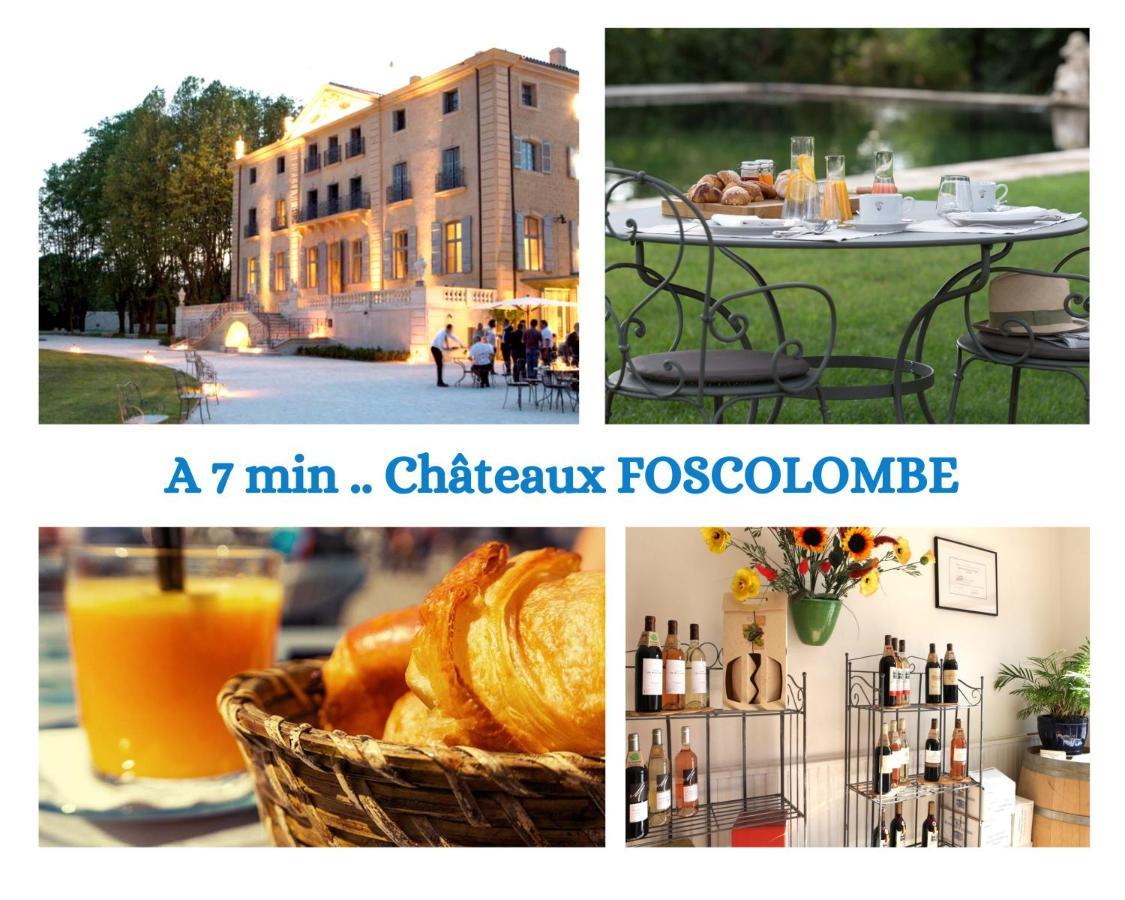 "' Impasse D'Un Instant "' 8Min Aix - Clim & Parking Apartment Venelles Ngoại thất bức ảnh