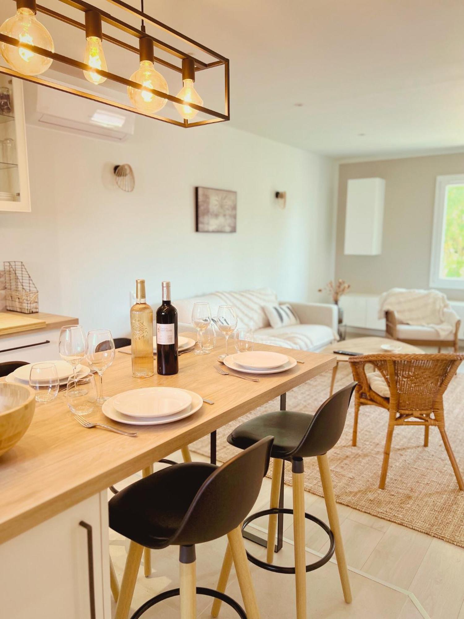 "' Impasse D'Un Instant "' 8Min Aix - Clim & Parking Apartment Venelles Ngoại thất bức ảnh